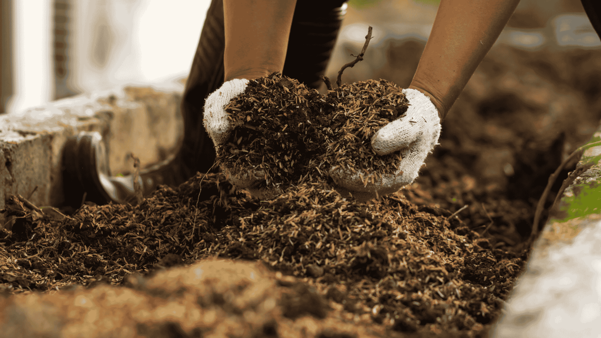 All Natural Landscaping Dover NH organic compost application